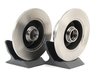 ES#518101 - 8D0615601BKT4 - Rear Brake Rotors - Pair (245x10) - Restore the stopping power in your vehicle - Zimmermann - Audi