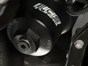  Billet Aluminum Oil Filter Housing Kit - Black Anodized