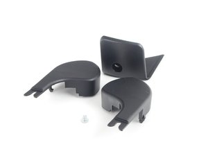 ES#143509 - 52108260845 - Lower Left Set Covers - Priced Each - Black - Genuine BMW - BMW