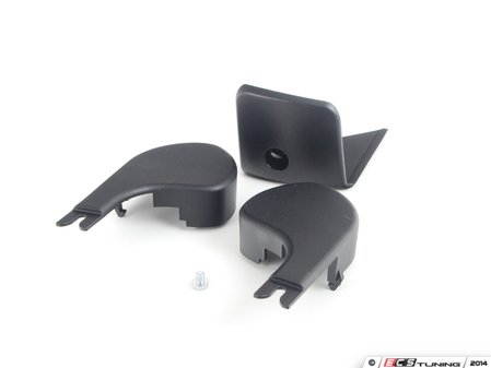 ES#143509 - 52108260845 - Lower Left Set Covers - Priced Each - Black - Genuine BMW - BMW