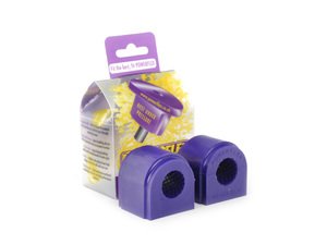 ES#2651671 - PFF85-503-22x2 - Performance Polyurethane Front Sway Bar Bushing Set - 22mm - Stiffer bushings allow sway bars to work at their fullest potential, replaces the factory bushings on your stock front sway bar - Powerflex - Audi