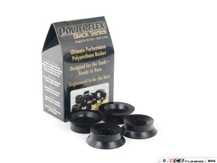 ES#2651607 - PFR5-1102Bx2 - Race Polyurethane Rear Trailing Arm Bushing Set - Helps maintain proper suspension geometry for improved handling and less rear steer feeling - Powerflex Black Series - MINI
