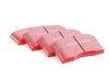 ES#520655 - DP3997C - Front RedStuff Performance Brake Pad Set - A high-performance street pad featuring Kevlar technology - EBC - Audi Volkswagen Porsche