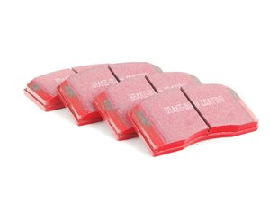 ES#520655 - DP3997C - Front RedStuff Performance Brake Pad Set - A high-performance street pad featuring Kevlar technology - EBC - Audi Volkswagen Porsche