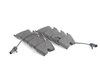 ES#251237 - 4B3698151A - Front Brake Pad Set - (NO LONGER AVAILABLE) - Genuine brake pads direct from Audi, with wear sensors - Genuine Volkswagen Audi - 