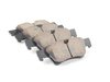 ES#3161534 - EUR1122 - Rear Euro Ceramic Brake Pad Set - Ceramic composite developed to meet low dust & noise requirements - Akebono - Mercedes Benz