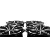 ES#2722993 - 654-2KT1 - 18" Style 654 Wheels - Set Of Four - (NO LONGER AVAILABLE) - 18"x8" ET35 66.6CB 5x112 Matt Black with Machined face. - Alzor - 