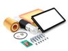 ES#2723010 - M52INS2d - "Dry" Inspection II Service Kit - Includes spark plugs and all filters - add your preferred fluids for a complete service - Assembled By ECS - BMW