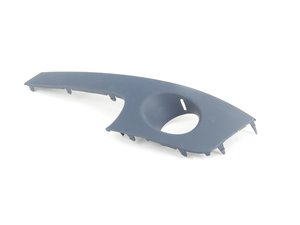 ES#4338046 - 51112753997 - Bumper Cover Insert Left - Primed - Located on the front bumper panel - Bremmen Parts - MINI