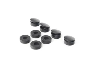 License Plate Frame Hardware Hiders - Black