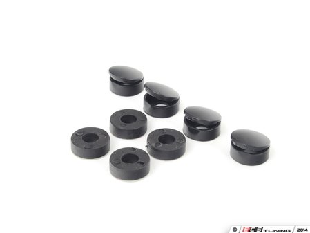 ES#2675218 - 82120150564 - License Plate Frame Hardware Hiders - Black - For black license plate frames - Genuine MINI - MINI