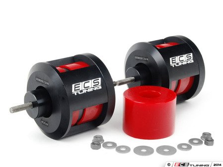 ES#2723181 - 000805ECS03AKT - Complete ECS Performance Engine Mount Kit - Audi B5 S4 - Includes ECS performance polyurethane engine mount and snub mount - ECS - Audi