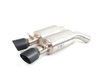 ES#2719014 - FBMW-1026blackti - Sport Mufflers - Black Tips  - (NO LONGER AVAILABLE) - A aggressive sounding exhaust note featuring black 4" round tips - Billy Boat Performance - 
