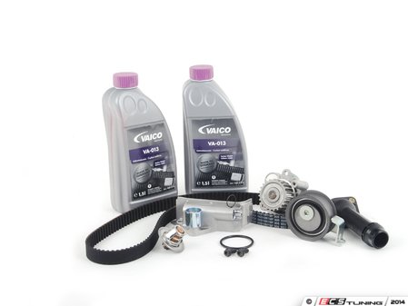 ES#2702954 - 06B109119F - Timing Belt Kit - Ultimate Plus - All the basic parts for a timing belt replacement - Assembled By ECS - Volkswagen