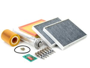 ES#2723771 - E39M54IN2DKT - "Dry" Inspection II Service Kit - Includes spark plugs and all filters - add your preferred fluids for a complete service - Assembled By ECS - BMW