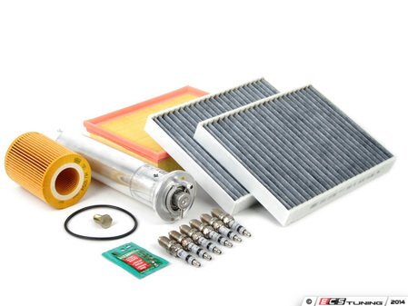 ES#2723771 - E39M54IN2DKT - "Dry" Inspection II Service Kit - Includes spark plugs and all filters - add your preferred fluids for a complete service - Assembled By ECS - BMW