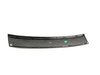 ES#251314 - 4f0807285bl3fz - Front Plate Filler - Matt Black W/ Black Strips - Replaces factory plate bracket with a smooth surface - Genuine Volkswagen Audi - Audi