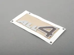 Model Letting Emblem All 4 - Priced Each