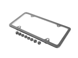 License Plate Frame - Carbon Fiber