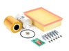 ES#2723007 - M50INS2 - "Dry" Inspection II Service Kit - Includes spark plugs and all filters - add your preferred fluids for a complete service - Assembled By ECS - BMW