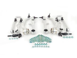 ES#2719067 - 8E0498510A -  Complete Front Control Arm Kit - Includes all front control arms and hardware - plus tie rod ends and sway bar end links! - URO - Audi