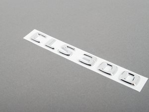 ES#1779575 - 2198171315 - 'CLS 300' Badge - located on the rear lid - Genuine Mercedes Benz - Mercedes Benz