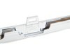 ES#6561 - 1K08531012ZZ - Chrome Lower Trim - Thin chrome strip that wraps around the lower, center bumper grille - Genuine Volkswagen Audi - Volkswagen