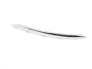 ES#6558 - 1K08072432ZZ - Chrome Decorative Strip - Left - Left chrome strip on top edge of lower fog grille for added aggression on your vehicle - Genuine Volkswagen Audi - Volkswagen