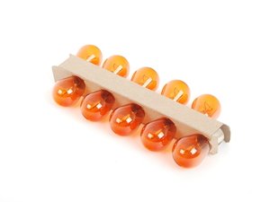 ES#2550496 - 90063102190 - Amber Bulb - Pack Of 10 - For turn signals - Osram Sylvania - Porsche