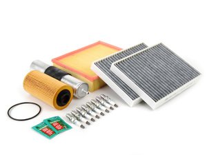 ES#2723100 - E39IN2-2dKT - "Dry" Inspection II Service Kit - Includes spark plugs and all filters - add your preferred fluids for a complete service - Assembled By ECS - BMW