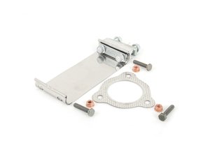 ES#2587733 - 1H0253115CKT - Center Pipe / Midsection Installation Kit - Includes the gasket, clamp and hardware - Assembled By ECS - Audi
