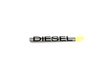 ES#323075 - 1KM853675 - "Diesel" Emblem - (NO LONGER AVAILABLE) - Simple but to the point. An emblem that would look great anywhere on your Diesel. - Genuine Volkswagen Audi - 