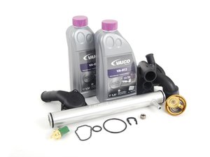 ES#2718487 - VR624VTHKR324 - Aluminum Water Pipe Kit - Stage 2 - Featuring ECS silver aluminum water pipe - Assembled By ECS - Audi Volkswagen