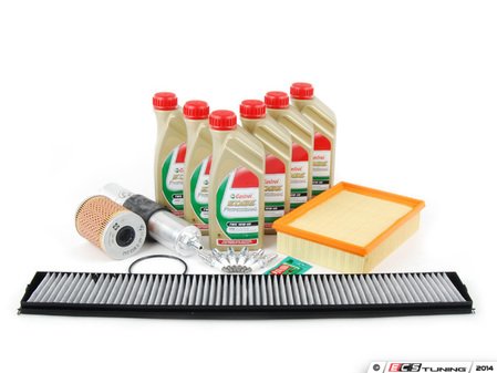 ES#2723840 - E46IN2ENM3KT - "Basic" Inspection II Kit - Includes common parts to service your BMW including Genuine BMW TWS Edge Professional oil and genuine components - Genuine BMW - BMW