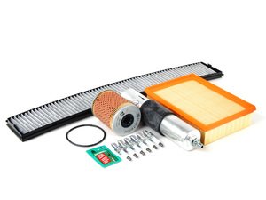 ES#2722936 - E46M3SV2KT4 -   "Dry" Inspection II Kit - Includes spark plugs and all filters - add your preferred fluids for a complete service - Genuine BMW - 