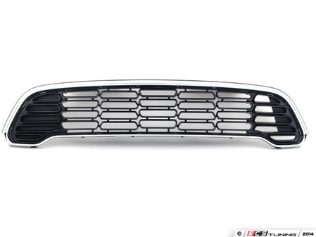 ES#2166034 - 51139807476 - Hood Front Grille Full Section With Chrome Ring  - Replace your stone chipped grille on your MINI - Genuine MINI - MINI