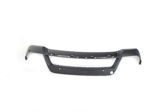 ES#1906622 - 51117222382 - Front lower bumper panel  - Black plastic lower bumper - Genuine BMW - BMW
