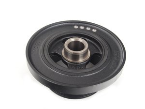 ES#2697669 - 11237513862 - Crankshaft Pulley With Vibration Damper - Reduces vibrations and connects accessories - Febi - BMW