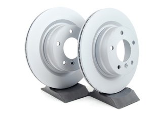ES#253006 - 34216855007kt1 - Rear Brake Rotors - Pair (300x20) - A pair of quality replacement rotors for your BMW - Zimmermann - BMW