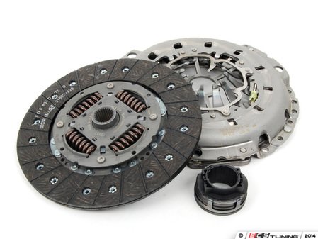 ES#2535501 - 06C141117KT - Clutch Kit - Includes pressure plate, clutch disc & throw-out bearing - Genuine Volkswagen Audi - Audi