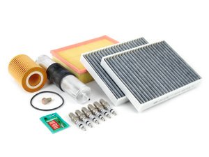 ES#2723112 - E39M52IN2DKT - "Dry" Inspection II Service Kit - Includes spark plugs and all filters - add your preferred fluids for a complete service - Assembled By ECS - BMW