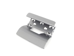 ES#457297 - 8P0807441B1RR - Tow Hook Cover - Rear - Comes in platinum grey, ready to install - Genuine Volkswagen Audi - Audi