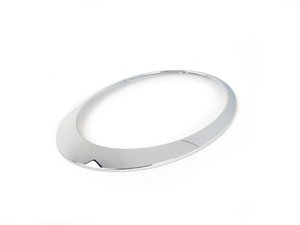 ES#172769 - 63126917835 - Chrome Headlight Ring - Left - Replace you damaged or rock chipped chrome - Genuine MINI - MINI