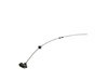 ES#91765 - 51238150080 - E38 Hood Release Cable - Under hood cable that connects to interior hood release - Genuine BMW - BMW