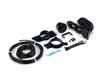 ES#2713030 - 001246ECS01AKT1 - ECS Vent Pod Boost Gauge Kit - (NO LONGER AVAILABLE) - Vent-mounted digital boost gauge for B8 3.0T that looks factory installed - ECS - 