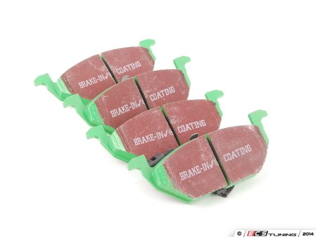 ES#517869 - DP21329 - Front GreenStuff Performance Brake Pad Set - Mildly upgraded composite pad - EBC - Volkswagen