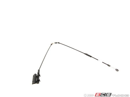 ES#91774 - 51238168163 - Hood Release Cable - Connects both hood latches before connecting to the cable running to the hood release lever - Genuine BMW - BMW