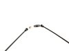 ES#91774 - 51238168163 - Hood Release Cable - Connects both hood latches before connecting to the cable running to the hood release lever - Genuine BMW - BMW