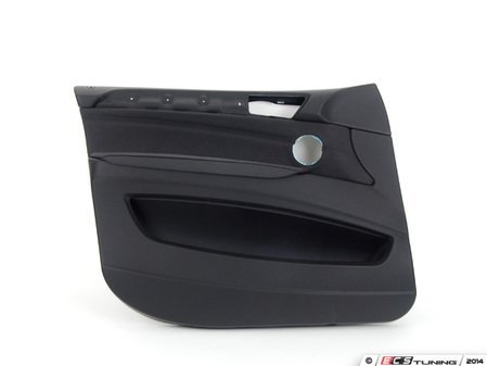 ES#1877044 - 51417244895 - Leather Door Panel - Front Left - Black - Genuine BMW - BMW