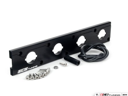 ES#2723919 - 002598ECS27AKT - 2.0T Coil Pack Conversion Kit - Stage 1 - Includes anodized black conversion plate and stainless steel bolts - ECS - Audi Volkswagen